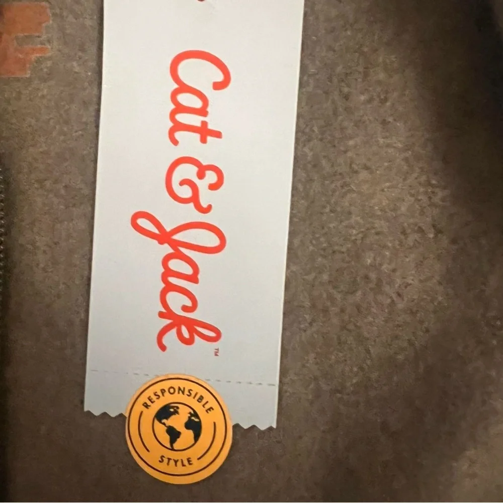 Cat & Jack Gray Fleece 2pc - Picture 3 of 3